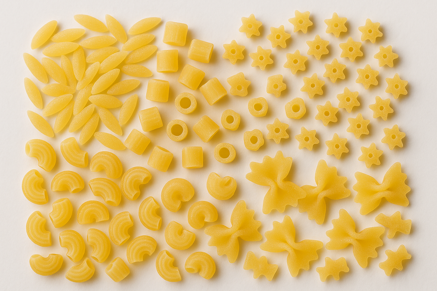 Short Pasta Shapes