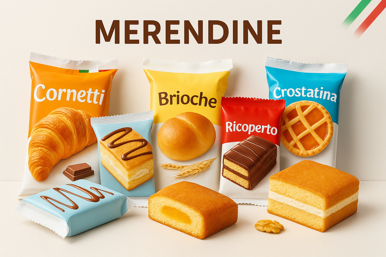 Merendine - Sweet Soft Snacks